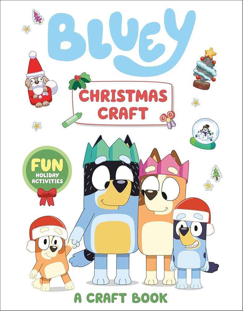 Bluey: Christmas Craft: A Craft Book cover image