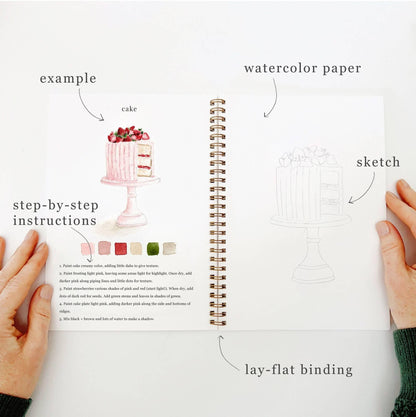 Watercolor Workbook - Baking