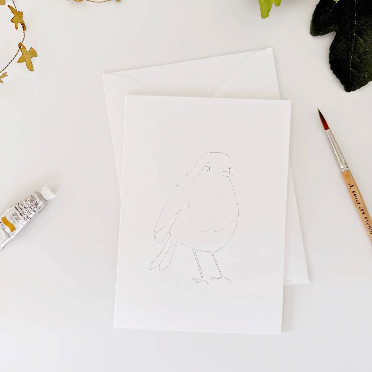 Watercolor Notecards - Birds