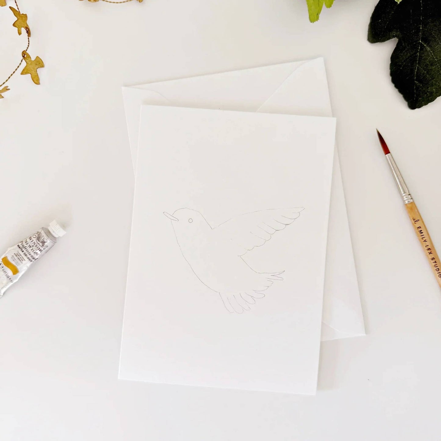 Watercolor Notecards - Birds