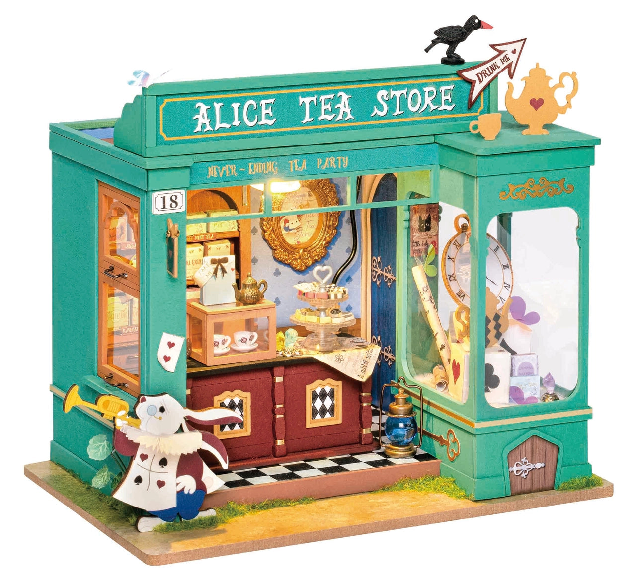 DIY Kit - Alice's Tea Store Mini House