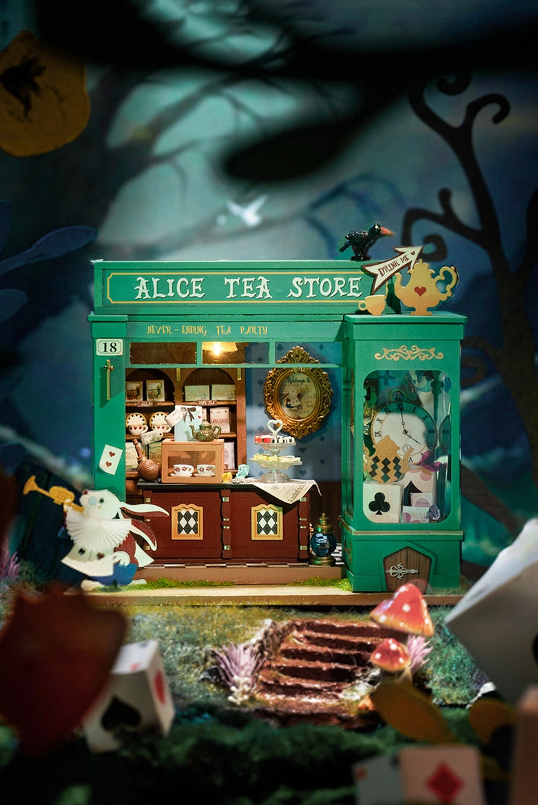 DIY Kit - Alice's Tea Store Mini House