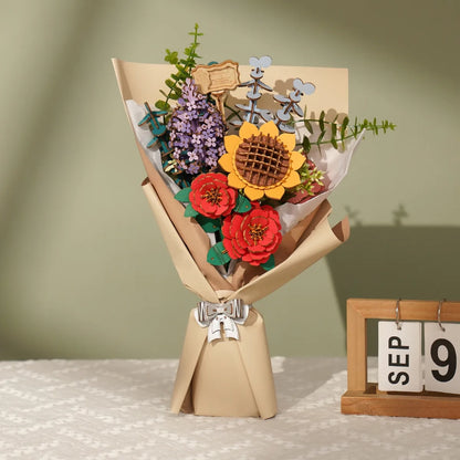 DIY Kit - Wooden Flower Puzzle Bundle