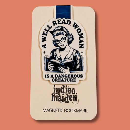 Bookmark (Magnetic) - Well Read Woman