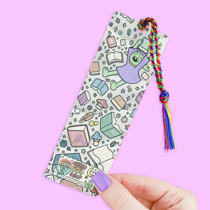 Bookmark - Book Hoarder Goblin