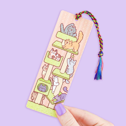 Bookmark - Cat Tower
