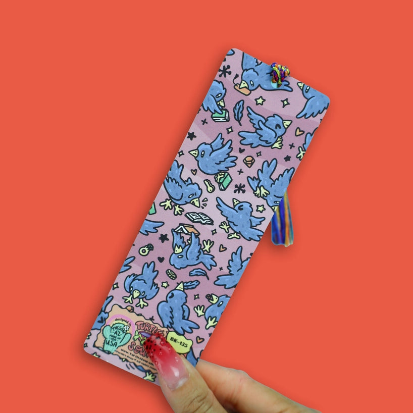 Bookmark - Crow Book Collector