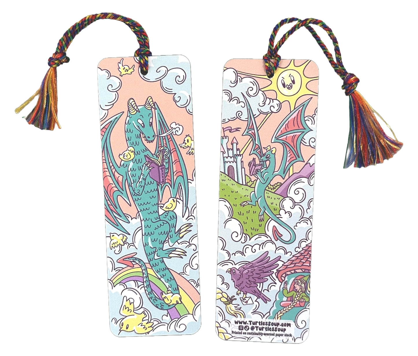 Bookmark - Dreamy Dragon Castle