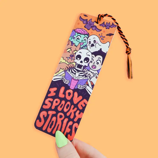 Bookmark - I Love Spooky Stories