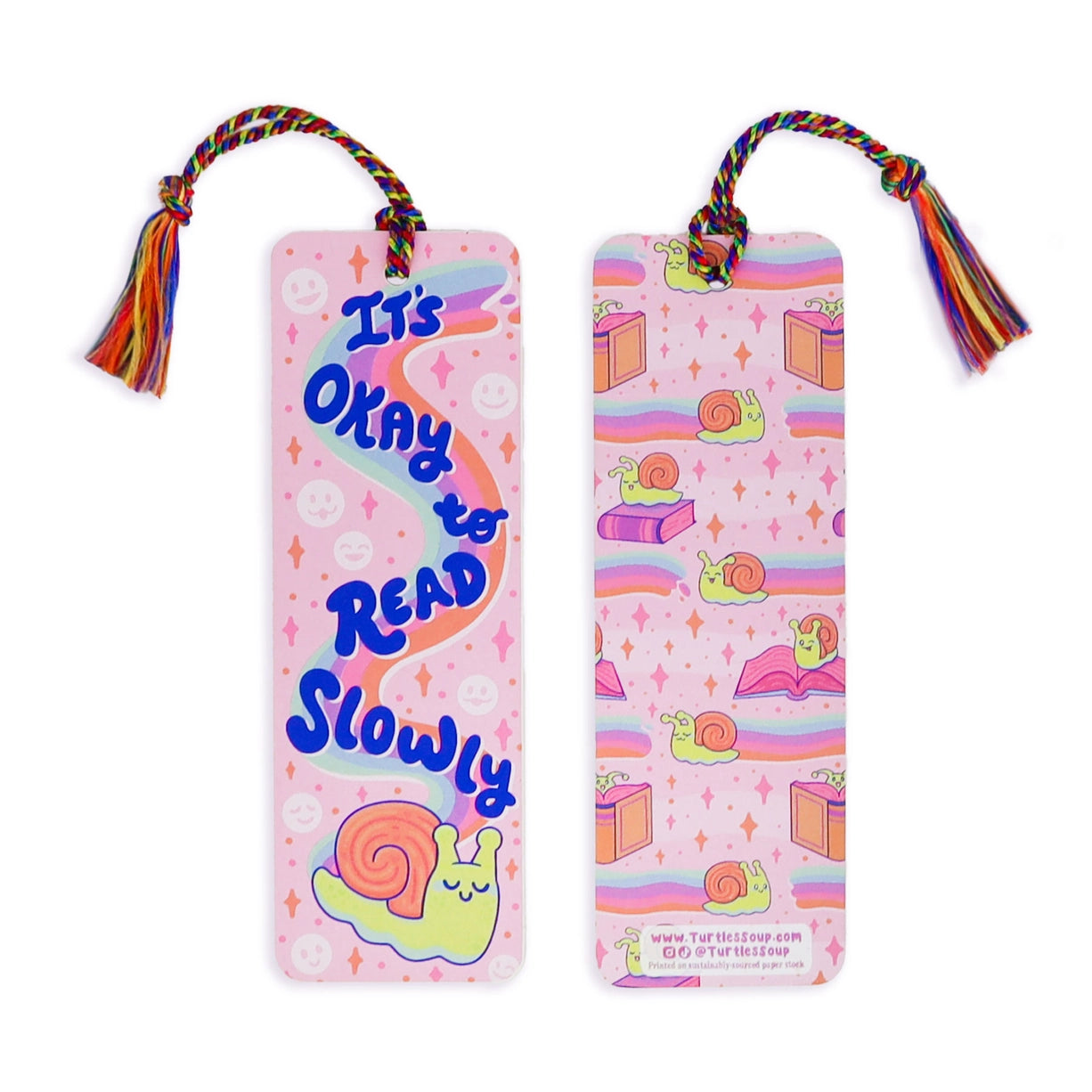 Bookmark - It's Okay To Read Slowly