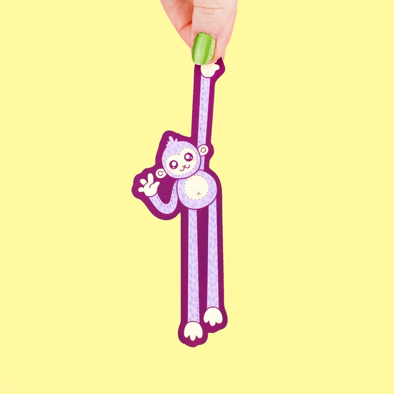 Bookmark - Monkey Plushie