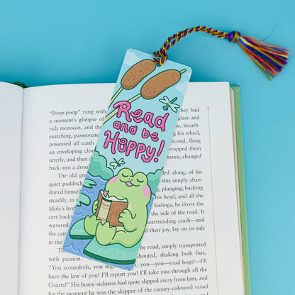 Bookmark - Read and Be Hoppy Frog
