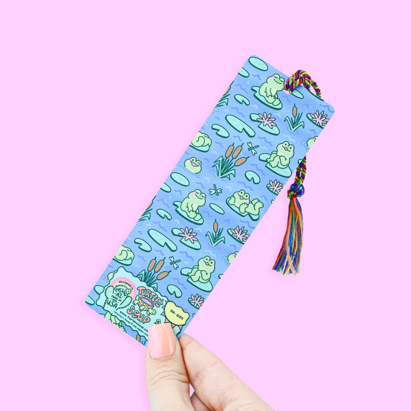 Bookmark - Read and Be Hoppy Frog