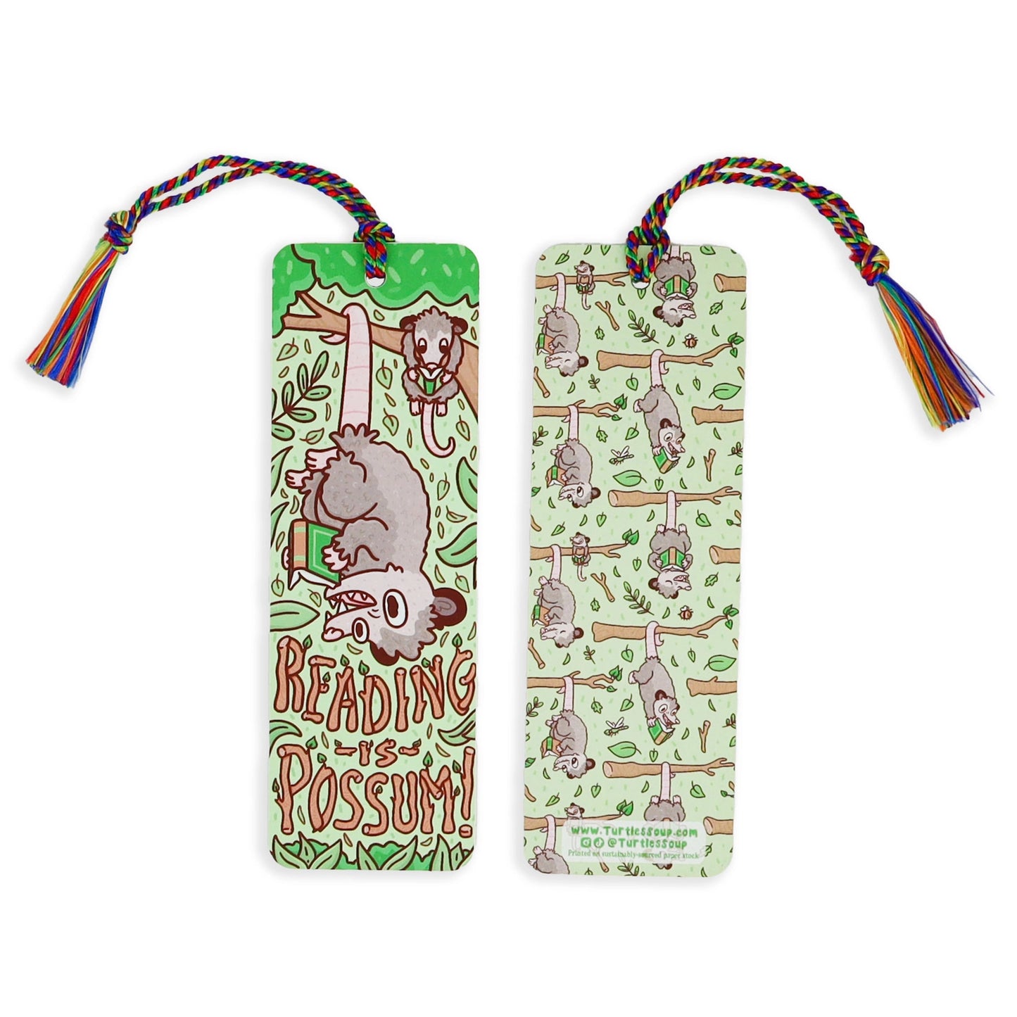 Bookmark - Reading is Possum