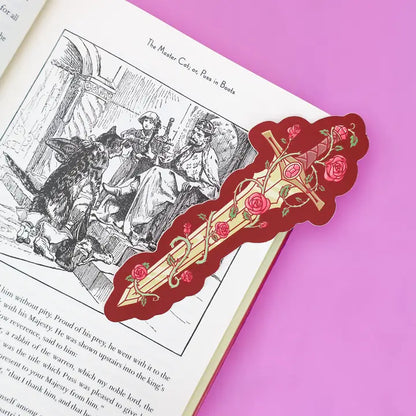 Bookmark - Sword and Roses