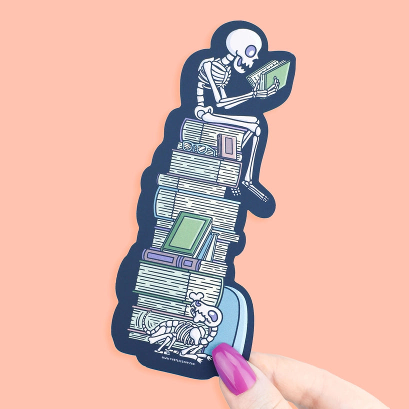 Bookmark - TBR Skeleton