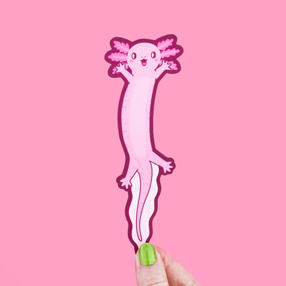 Bookmark - Wiggly Axolotl