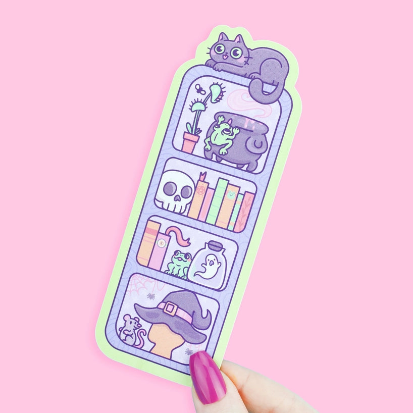 Bookmark - Witchy Bookshelf