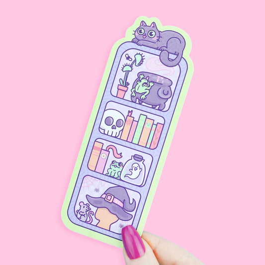 Bookmark - Witchy Bookshelf