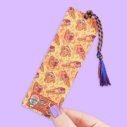 Bookmark - World's On Fire Cat