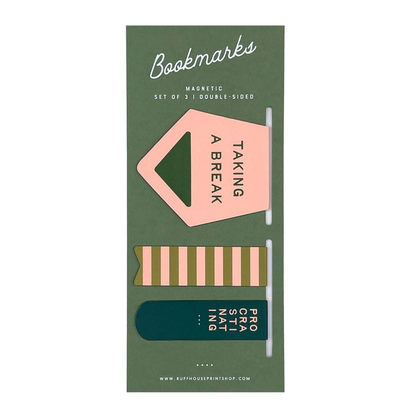 Bookmark Set (Magnetic) - Taking A Break