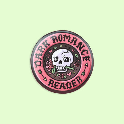 Pinback Button - Dark Romance Reader