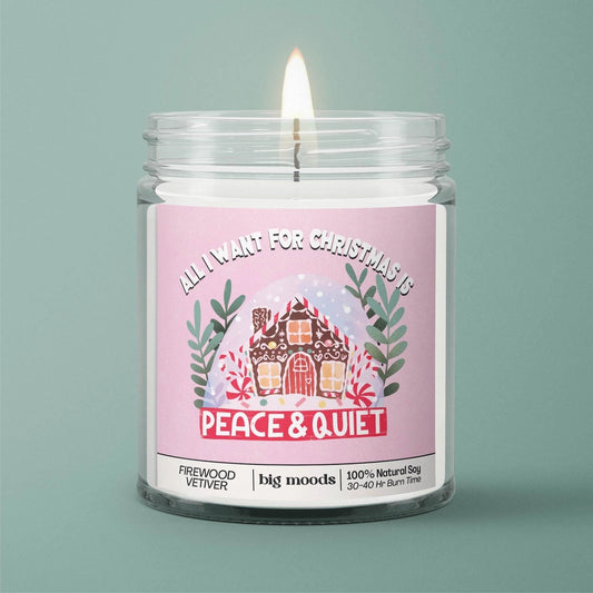 Candle - All I Want For Christmas Is Peace And Quiet