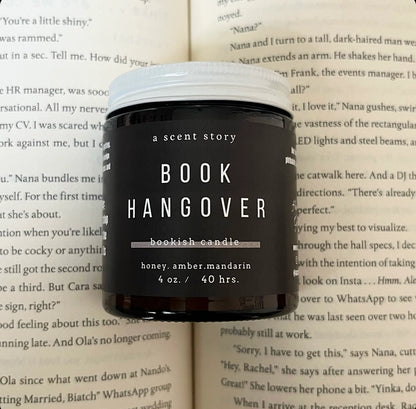 Candle - Book Hangover (4 oz)