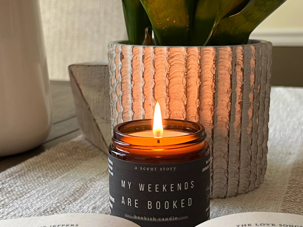 Candle - My Weekends Are Booked (4 oz)