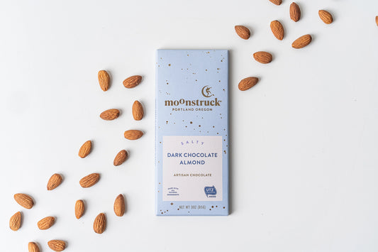 Chocolate - Salty Dark Sea Salt Almond Bar