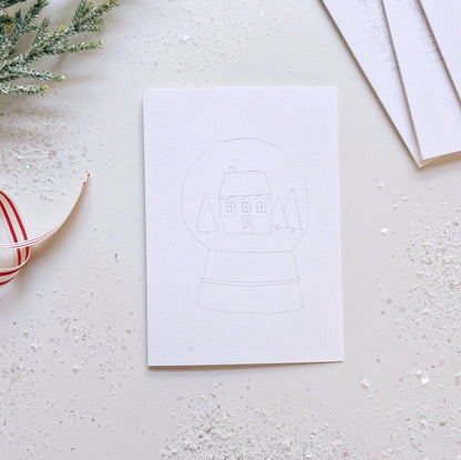 Watercolor Notecards - Christmas Cheer