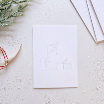 Watercolor Notecards - Christmas Cheer