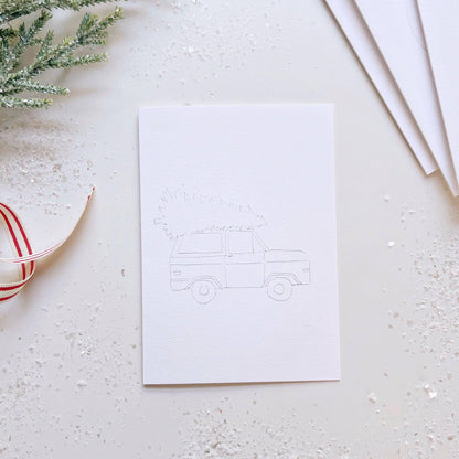 Watercolor Notecards - Christmas Cheer