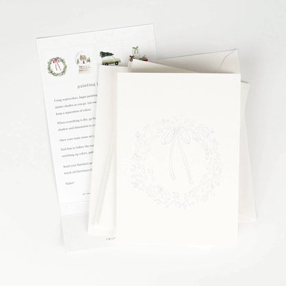 Watercolor Notecards - Christmas Cheer