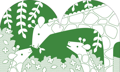 Coloring Book with Stickers: Wild World