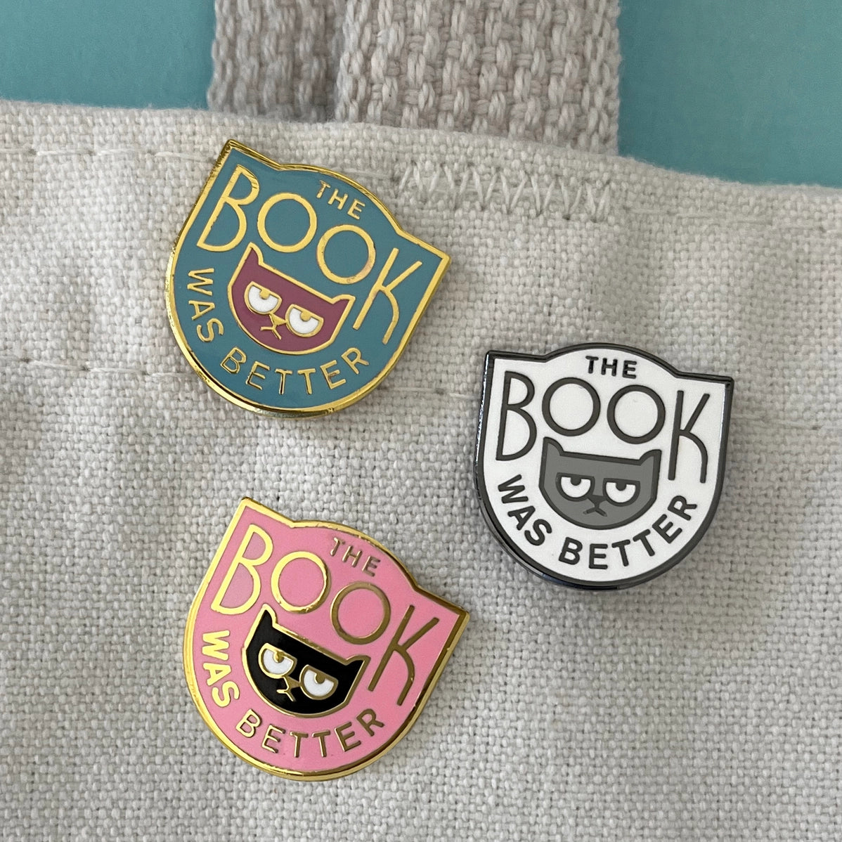 Enamel Pin - Book Was Better