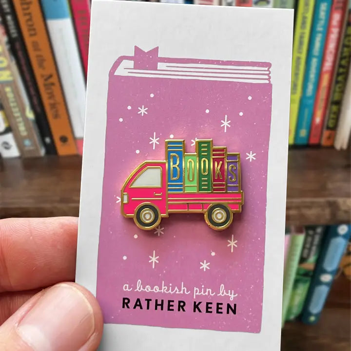 Enamel Pin - Bookmobile