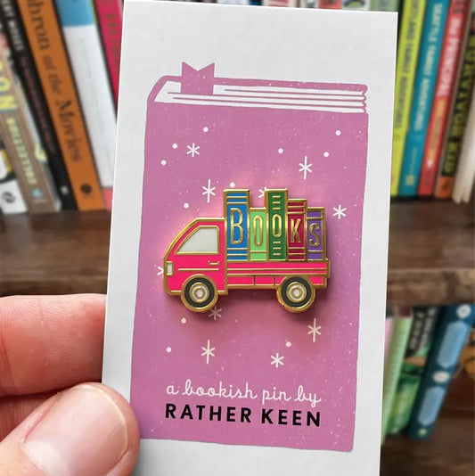 Enamel Pin - Bookmobile