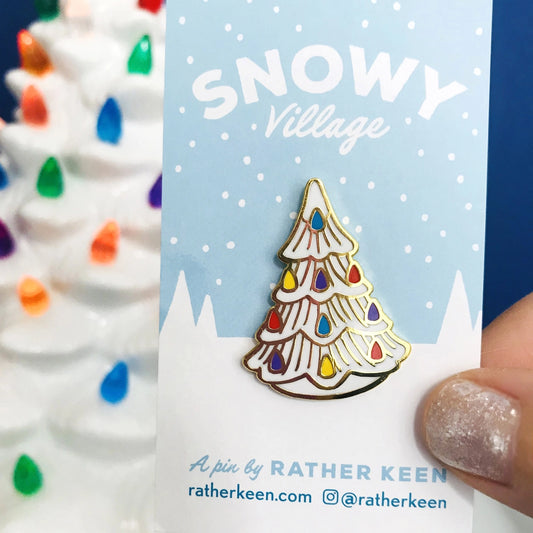 Enamel Pin - Christmas Tree Kitsch