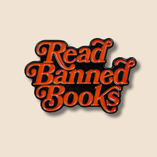 Enamel Pin - Read Banned Books