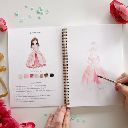 Watercolor Workbook - Fairytale
