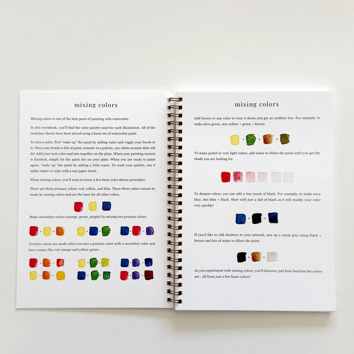 Watercolor Workbook - Fruit
