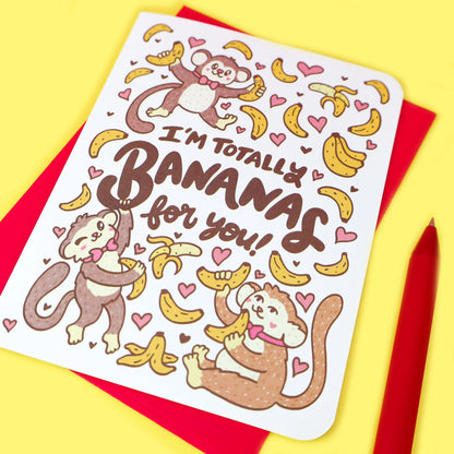 Greeting Card - Bananas For You