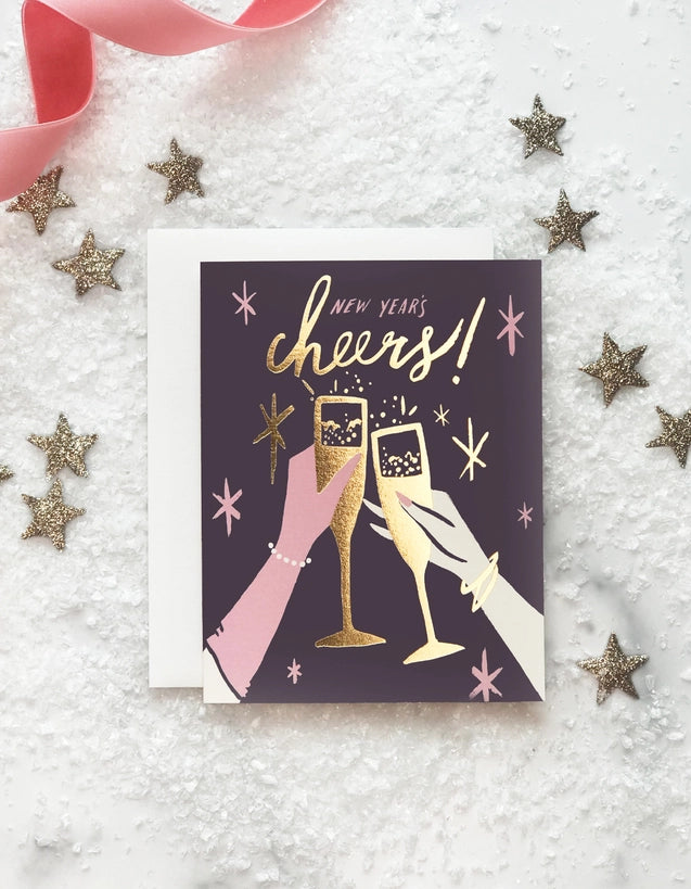 Greeting Card - Cheers New Years