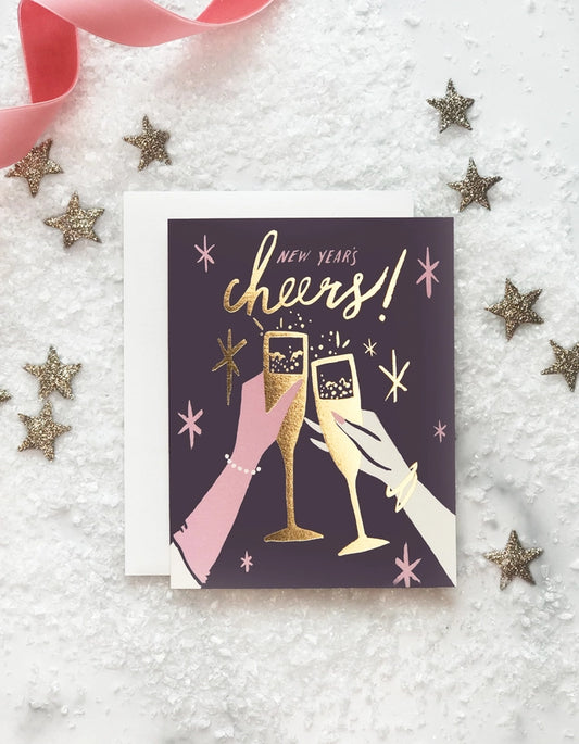 Greeting Card - Cheers New Years