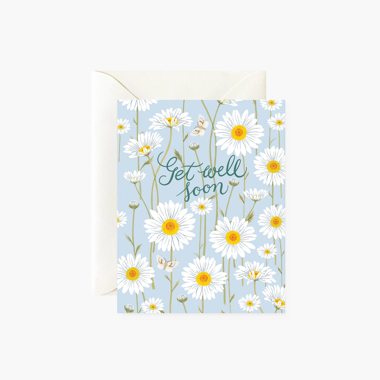 Greeting Card - Daisy Get Well Soon