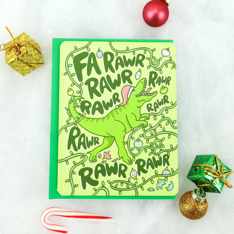 Greeting Card - Fa Rawr