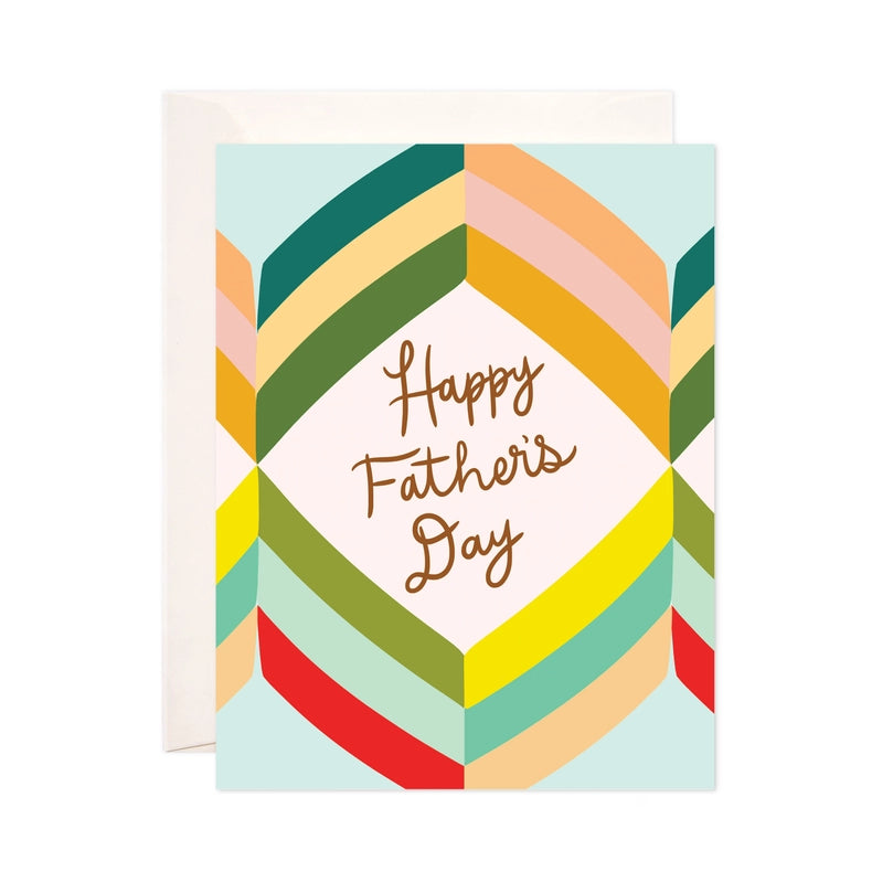 Greeting Card - Father's Day Stripes