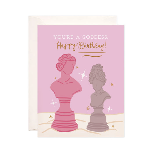 Greeting Card - Goddess Birthday