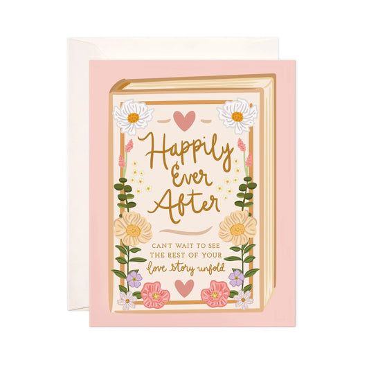 Greeting Card - Happily Ever After Wedding